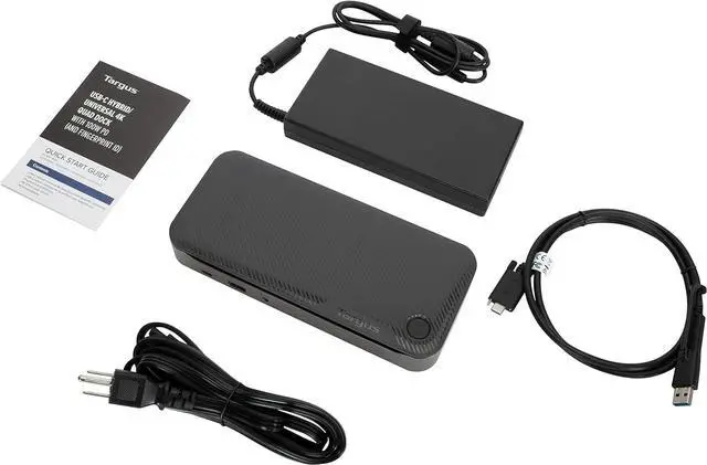 Alt view image 4 of 4 - Targus USB C Hybrid/Universal Docking Station with Quad 4K, Docking Station Single 8K/Quad 4K UHD Display, USB C Laptop Docking Station, Fingerprint ID, Alt Mode Host, 100W Power Delivery (DOCK720USZ)