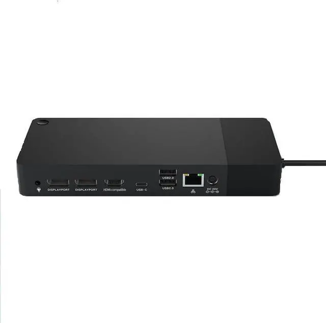 Main image of JMT USB-C Docking Station DP 4K 60HZ Triple Display RJ45 Gigabit Ethernet Hub 3.5mm Audio Jack HUB Compatible with HDMI