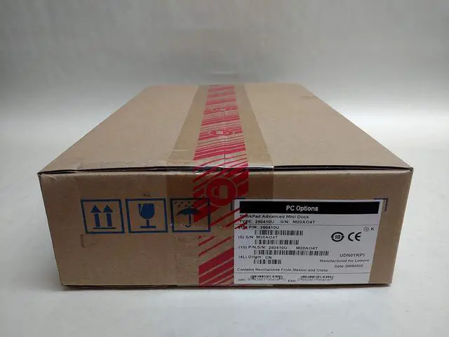 Alt view image 2 of 5 - IBM ThinkPad Advanced Mini-Dock Port Replicator 250410U