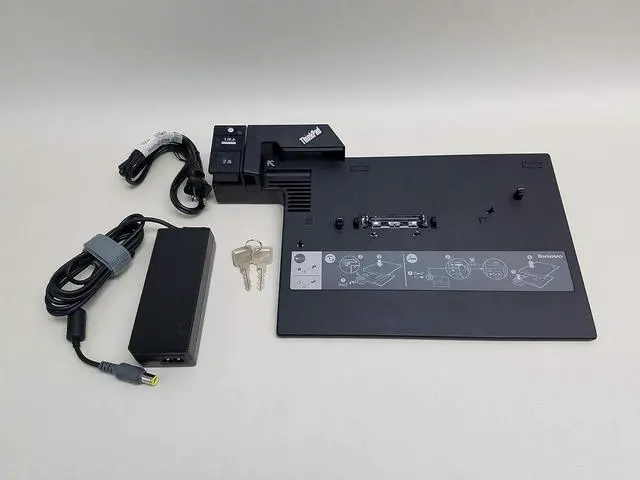 Alt view image 5 of 5 - IBM ThinkPad Advanced Mini-Dock Port Replicator 250410U