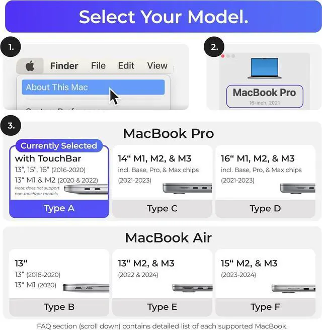 Alt view image 5 of 7 - MacBook Pro Docking Station & Cable Tray Bundle: Docking Station for MacBook Pro 13, 15, 16 (2016-2020, M1 & M2 2022) with TouchBar & CableCare No Drill Under Desk Cable Management Tray 40.6"