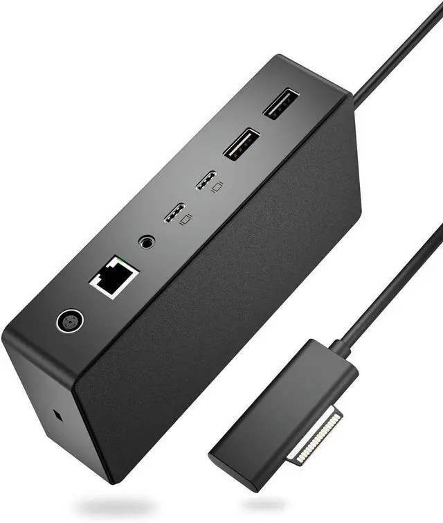 Main image of Surface Dock 2,Surface Docking Station 2 with 199W Power Supply,Type-C 4K Display Port*2,USBA*2/Type C*2 Data Transmission,1G Ethernet,Audio Compatible with Surface Laptop,Go,Pro 11/10,Book 3/2
