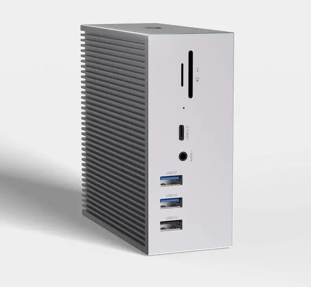 Main image of USB C Hub, 16 in 2 Docking Station- Dual 4K HDMI, 6 USB, VGA, RJ45, SD/TF Card Reader - Triple Display for MacOS with Thunderbolt 3 (Not for M1)