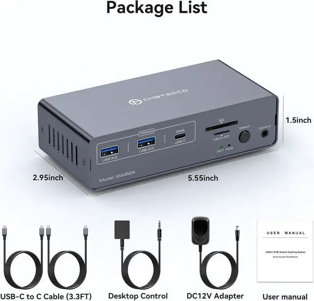 Alt view image 7 of 7 - USB Dock 568