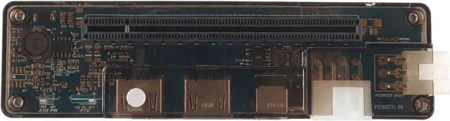 Alt view image 7 of 7 - Yunseity Laptop External Independent Video Card Dock, TD Compatible Switches, 6Pin Interface Output, for Mini PCI E NGFF (M.2), Supports RTX.T, 220W Power Supply