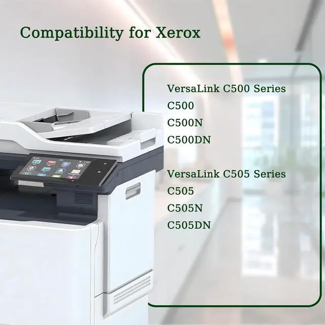 Alt view image 2 of 7 - Ennovor Versalink C500/C505 Imaging Drum Unit High Capacity 40K Pages Replacement for Xerox 108R01484 Black 108R01481 108R01482 108R01483 Drum Cartridge for VersaLink C500 C505 Series Printer (4-Pack)