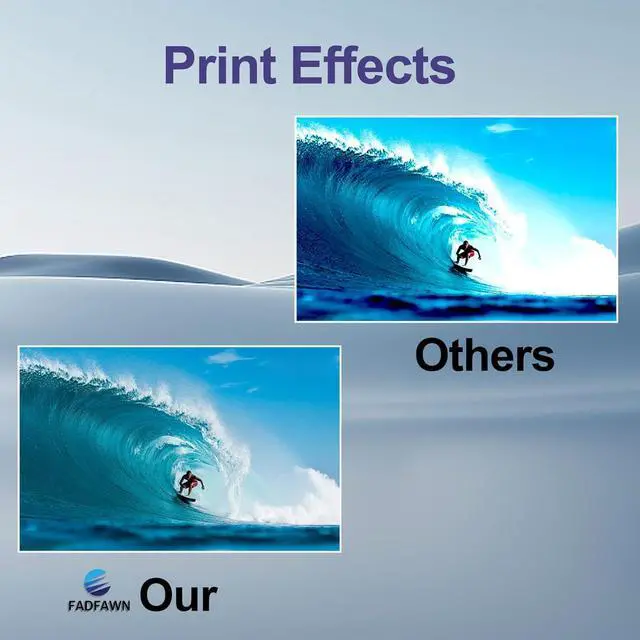 Alt view image 6 of 6 - LC61 High Yield Ink Cartridges (Black/Color, Pack of 5) Compatible for Brother LC61XL LC65 LC61BK LC61C LC61M LC61Y Ink Cartridge use with MFC-490CW MFC-495CW MFC-6490CW MFC-6890CDW Printer