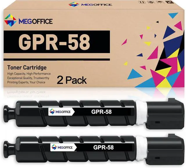 Main image of Ennovor Compatible Toner Cartridge Replacement for GPR-58 GPR58 for Canon ImageRunner Advance iR-ADV C256 C256iF C356 C356iF DX C257 C257iF C357 C357iF DX-C359IF DX-C259IF(23000 Pages, Black 2-Pack)