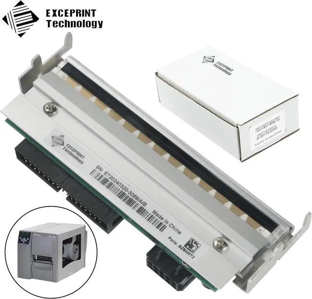 Alt view image 2 of 7 - P1058930-009 Printhead for Ze bra ZT410 ZT411 Thermal Label Bar code Printer 203dpi, Premium Print Head Replacement