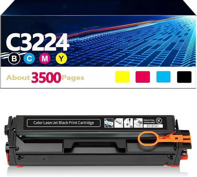 Main image of Ennovor MC3224 Toner Cartridges for Lexmark C3224dw C3326dw C3426dw MC3224adwe MC3224dwe MC3224i MC3326adwe MC3326i Printer C3210HK0 C3210HC0 C3210HMO C3210HYO Compatible Replacement,K-3500 Pages
