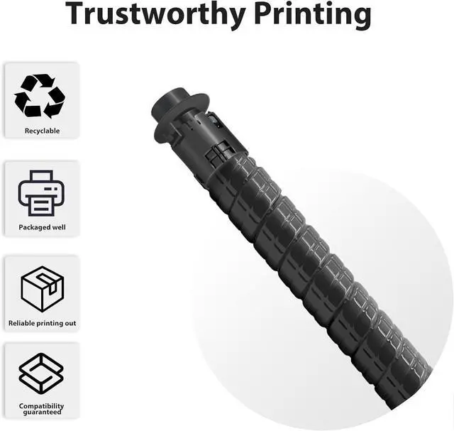 Alt view image 4 of 6 - TN324 TN-324 Toner Cartridge Set 4-Pack A8DA130 A8DA430 A8DA230 A8DA330 Replacement for Konica Minolta TN324K TN324C TN324M TN324Y High Yield Toner Cartridge for Bizhub C258 C308 C368 Printer (4-Pack)