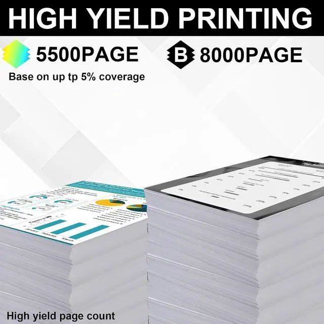 Alt view image 3 of 6 - C310/C315 Toner Cartridges (4-Pack,Black / Cyan / Magenta / Yellow), 006R04356 006R04357 006R04358 006R04359 Toner Replacement for Xerox C310 C310DNI C310DNIM C315 C315DNI Printer, K/C/M/Y