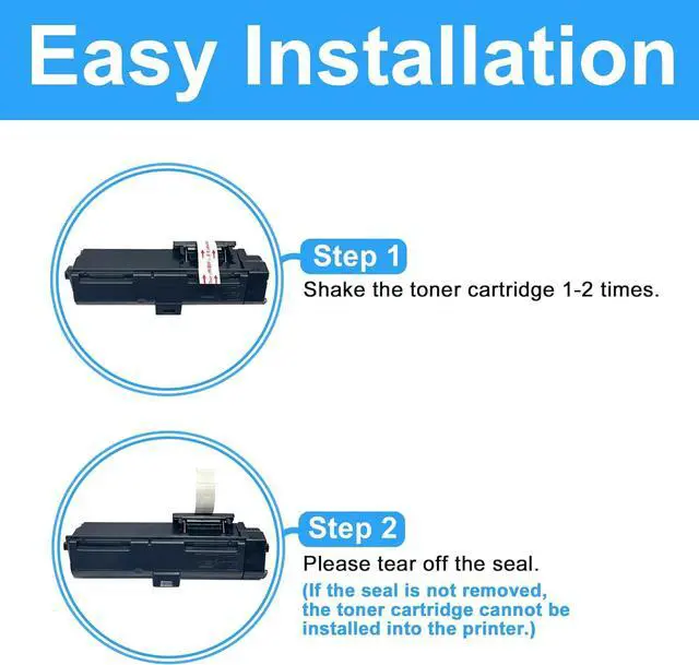 Alt view image 2 of 7 - Ennovor LCL TK-1172 TK1172 Black Toner Cartridge Replacement for Kyocera TK 1172 TK-1172 for EcoSys M2040dn M2540d M2540dw M2640idw Printers (7200 Pages, 3-Pack)