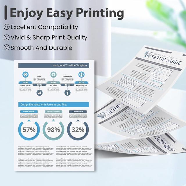 Alt view image 5 of 6 - Ennovor 508X Black High-Yield Toner Cartridge 2-Pack Replacement for HP 508X CF360X 508A CF360A for Enterprise M552, M553, Color Enterprise MFP M577 Series Printer