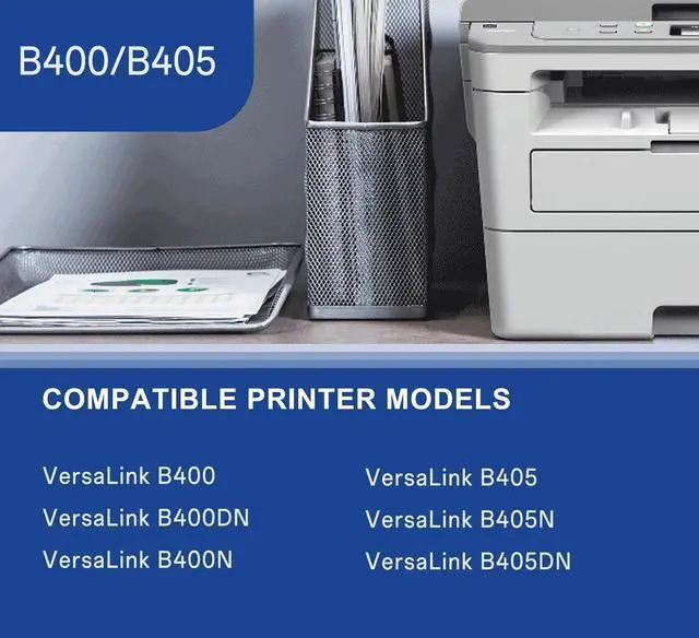 Alt view image 3 of 7 - Ennovor VersaLink B400/B405 Extra High Capacity Black Toner Cartridge 106R03584(24600 Pages,1-Black)|Replacement for Xerox B400 B400DN B400N B405 B405N B405DN Printer Toner