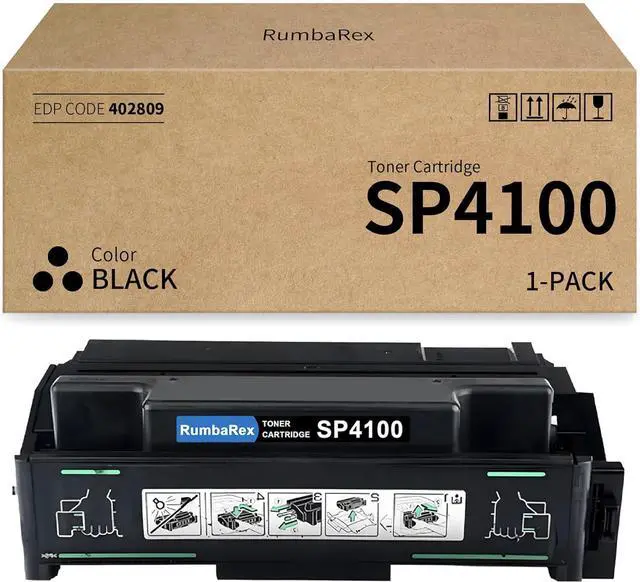 Main image of SP4100 Toner Cartridge High Yield 402809 / 406997 Type 120 Replacement for Ricoh SP 4100 Toner Cartridge for Aficio SP 4100 4100N 4100N-KP 4110 4110N 4210 4210N 4310 4310N Printer Ink 1-Pack Black