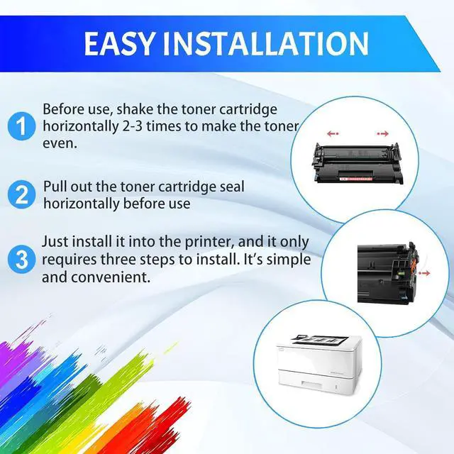 Alt view image 6 of 7 - Ennovor 59A CF259A Compatible Toner Cartridge Replacement for HP 59A CF259A 59X CF259X Toner Cartridges for HP Laserjet Pro MFP M428dw M428fdn M428fdw M404dw M404dn M404n M3