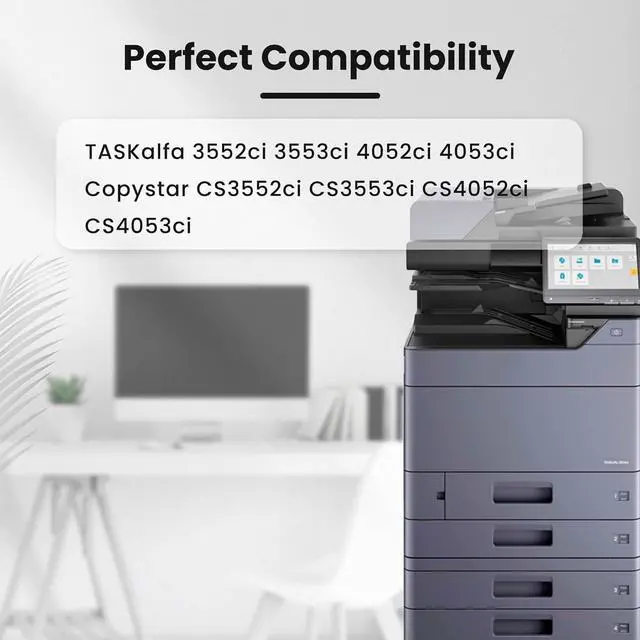 Alt view image 2 of 7 - Ennovor TK-8527 TK8527 Black Toner Cartridge Compatible for Kyocera TK-8527 Toner for TASKalfa 3552ci 3553ci 4052ci 4053ci Copystar CS3552ci CS3553ci CS4052ci CS4053ci Printer Cartridge, 1 Pack