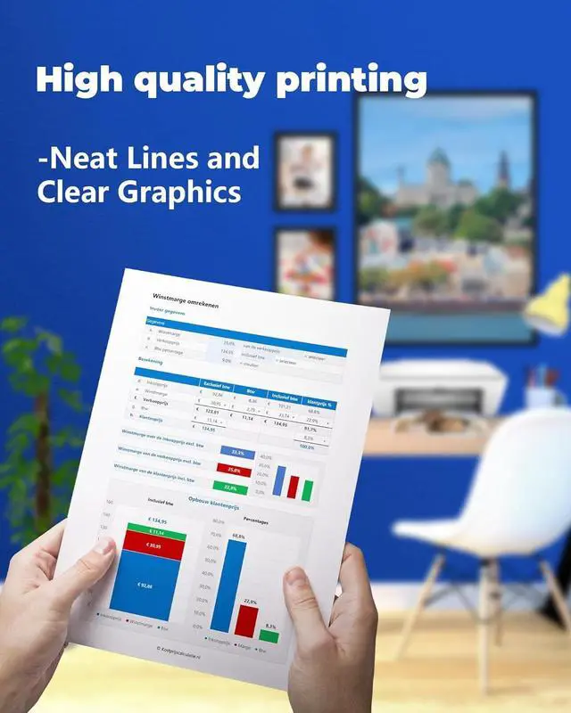Alt view image 4 of 7 - Ennovor 410X Toner Cartridges 4 Pack High Yield Replacement for HP 410X 410A Color Pro M452dn M452dw M452nw MFP M477fdn M477fdw M477fnw Printer | CF410X CF411X CF412X CF413X