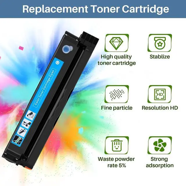 Alt view image 5 of 7 - Toner Cartridges for Lexmark MC3224 MC3326 MC3426 Printer,C3210k0 C3210C0 C3210M0 C3210Y0 Replacement MC3326i MC3224i C3224dw C3326dw MC3224dwe MC3224adwe MC3326adwe MC3426adw Ink Cartridge(4 Pack)