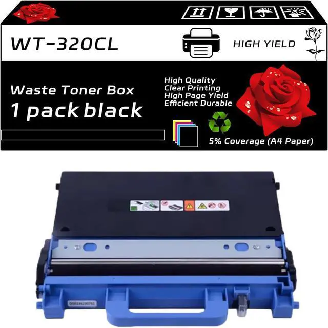 Main image of WT-320CL Waste Toner Box Compatible with Brother HL-L8360CDW HL-L8360CDWT HL-L9200CDWT HL-L9300CDWT HL-L9310CDW Printers, High Yield 70000 Pages, Vibrant Colors (Black)