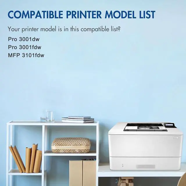 Alt view image 2 of 7 - Ennovor 138X W1380X Black Toner Cartridge Compatible Toner Cartridge Replacement for HP 138X W1380X 138A W1380A for Pro 3001dw 3001fdw MFP 3101fdw Series Printer Ink (2-Pack)