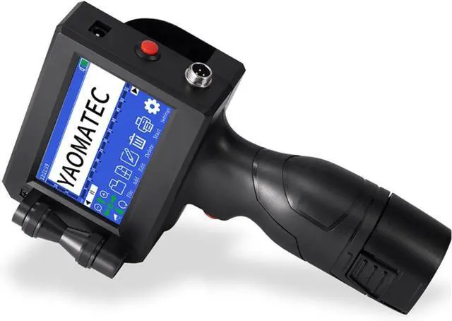 Main image of Ennovor Bewinner M90 Handheld Inkjet Printer Gun with 4.3in (Chinese & English) - 0.5 Inch Nozzle Adjustable for Any 300dpi, Pad Printing Machine for QRCode Barcode (US Plug)