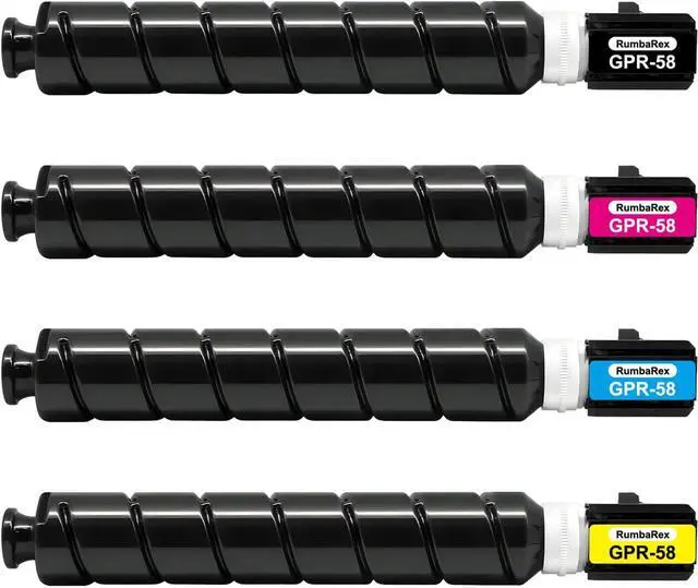 Alt view image 2 of 7 - GPR58 GPR-58 Toner Cartridge 4-Pack High-Yield Replacement for Canon GPR-58 Toner Cartridge for ImageRUNNER Advance C256 C256iF C257 C257iF C356 C356iF C357 C357iF DX-C359IF DX-C259IF Printer Ink