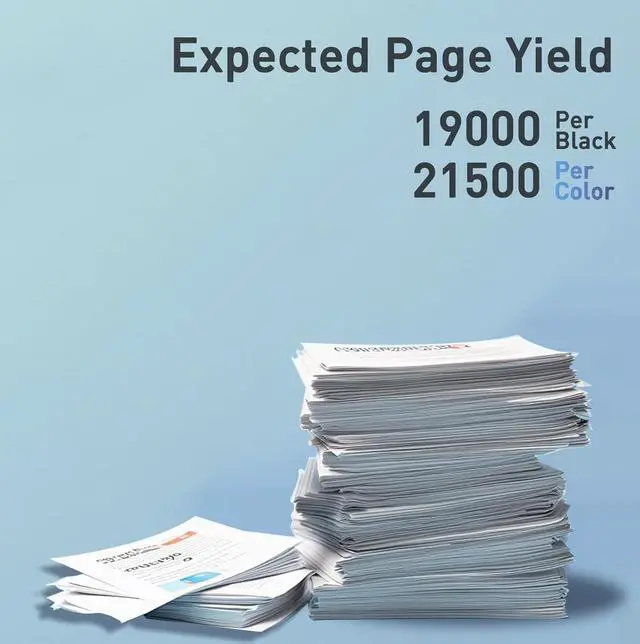 Alt view image 3 of 5 - Remanufactured Toner Cartridge Replacement for Canon GPR-51 GPR51 8516B003AA 8517B003AA 8518B003AA 8519B003AA for Canon ImageRunner Advance C250 C250if C350 C350if (4 Pack,BCMY)