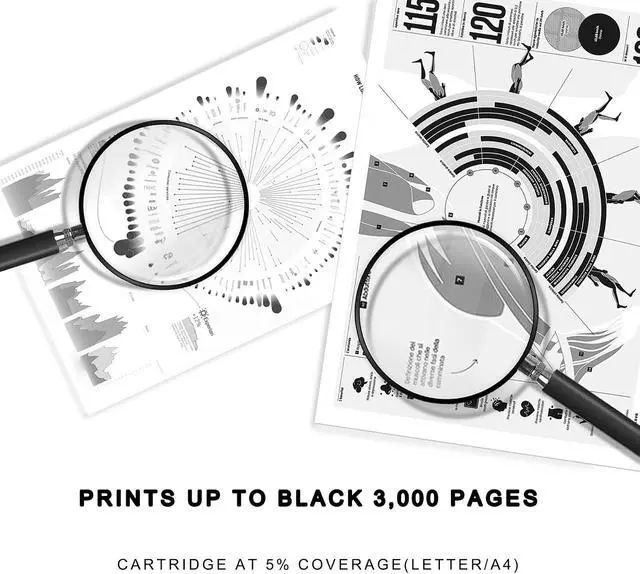 Alt view image 3 of 7 - 2 Pack 414A Black Toner Cartridge (with Chip)