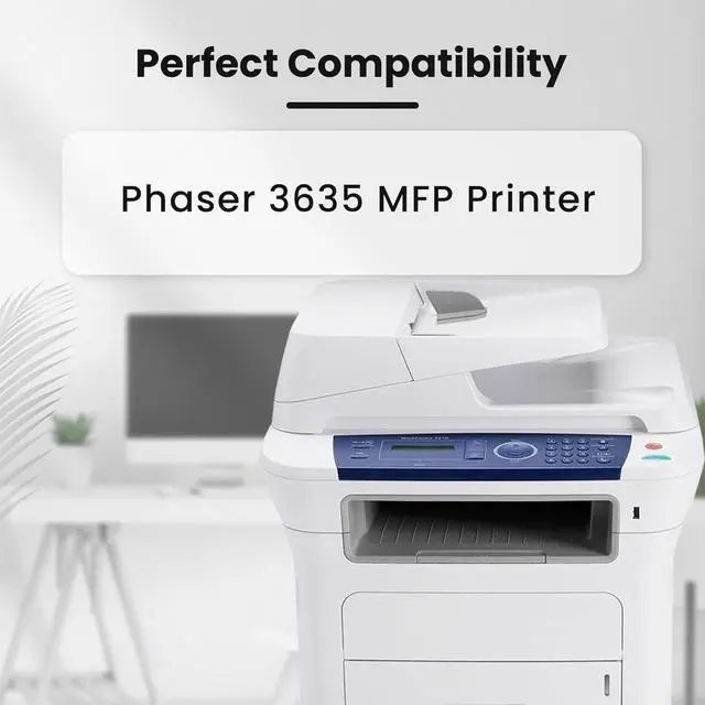 Alt view image 2 of 6 - Ennovor 108R00795 High Yield Toner Cartridge Compatible for Xerox 108R00795 Black Toner for Phaser 3635 MFP Printer - 2 Pack Phaser 3635MFP Toner