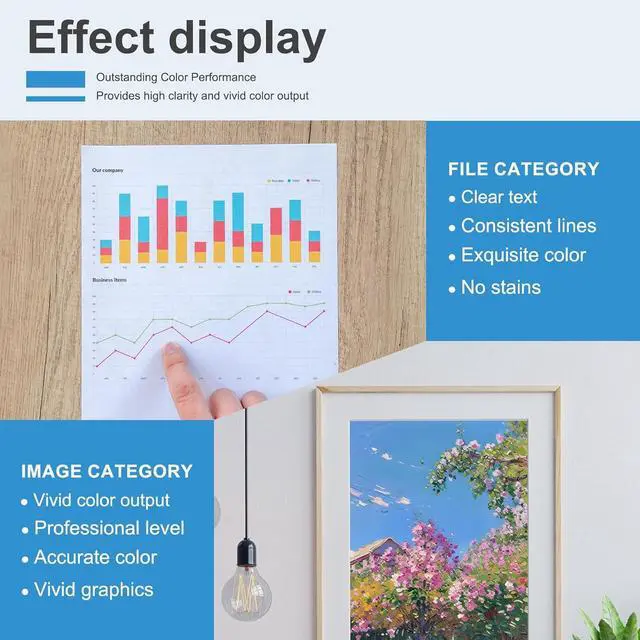 Alt view image 5 of 7 - 507A Toner Cartridges 4-Pack (BK/C/M/Y) Replacement for HP 507A Toner, Compatible with Enterprise 500 Color M551 MFP M575 MFP M570 Series Printer (CE400A, CE401A, CE402A, CE403A)