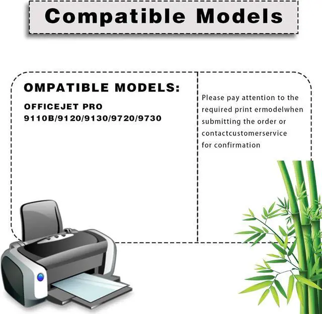 Alt view image 2 of 7 - 938XL 938 XL Compatible Ink Cartridge Replacement for HP 938 for HP OFFICEJET PRO 9110B 9120 9130 9720 9730,Combination Pack×4