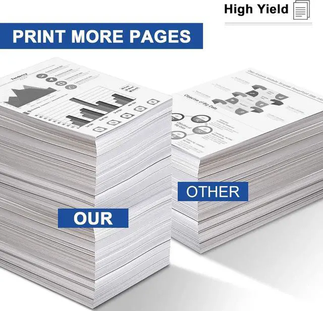Alt view image 3 of 7 - TN850 Replacement for Brother TN-850 TN 850 TN850 High Yield Toner Cartridges for HL-L6200DWT L6200DW L5200DW L5100DN MFC-L5800DW L5700DW L6700DW L6800DW 2 Black