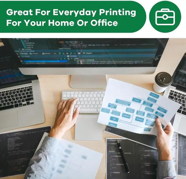 Alt view image 6 of 6 - Remanufactured CS317 Toner Cartridge Replacement for Lexmark 71B10C0 Cyan 71B10M0 Magenta 71B10Y0 Yellow 71B0020 71B0030 71B0040 for CS317 CS317dn CX317 CX317dn CS417 CS417dn CX417 Printer, 3-Pack