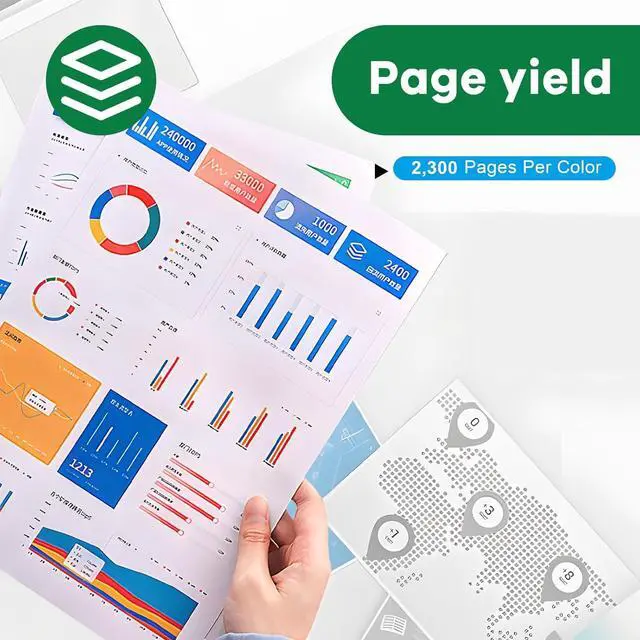 Alt view image 3 of 6 - Remanufactured CS317 Toner Cartridge Replacement for Lexmark 71B10C0 Cyan 71B10M0 Magenta 71B10Y0 Yellow 71B0020 71B0030 71B0040 for CS317 CS317dn CX317 CX317dn CS417 CS417dn CX417 Printer, 3-Pack