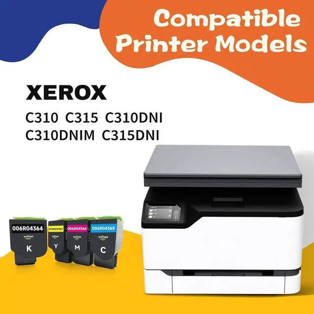 Alt view image 2 of 6 - Ennovor C310 C315 High Yield Yellow 5500 Page Toner Cartridge Replacement for Xerox 006R04366 for Xerox C310 C315 C315DNI C310DNI C310DNIM Printer (5500pages-1Yellow)
