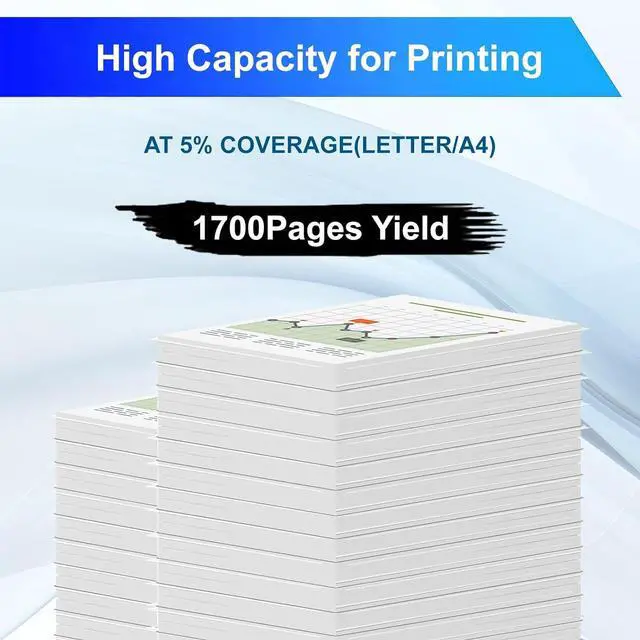 Alt view image 3 of 7 - 138A W1380A Compatible Toner Cartridge Replacement for HP 138A W1380A 138X W1380X Toner Cartridges for HP LaserJet Pro MFP 3001dw 3001dn 3101fdw 3101fdwe Printers