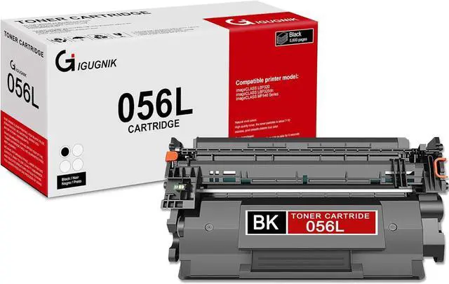 Main image of Ennovor 1 Pack 056L 3006C002 Black Toner Cartridge 5600 Page Compatible 056L Replacement for Canon 056L for Canon imageCLASS LBP320 LBP325dn MF540 Printer