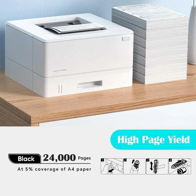 Alt view image 3 of 6 - Ennovor MP2554 MP3554 Toner Cartridge Compatible with Lanier Savin MP 2554 MP2555 MP3054 MP3055 MP 3554 MP3555 MP4054 MP4055 MP5054 MP5055 MP6054 MP6055 IM2500 IM3500 IM4000 IM5000 IM6000(2-Pack)