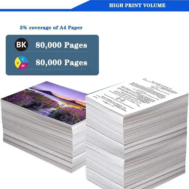 Alt view image 3 of 7 - Compatible Black / Color Photo Conductor Unit for Lexmark XC9225 XC9235 XC9245 XC9255 XC9265 Printer Drum Unit, High Yield 80,000Pages Cyan