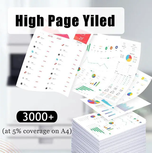 Alt view image 3 of 7 - Compatible M129-M134 Black Toner Cartridges Replacement for HP Laserjet MFP M129 M134 to Use with Laserjet MFP M129-M134 Printers, High Yield 3000 Pages,Black-1 Pack