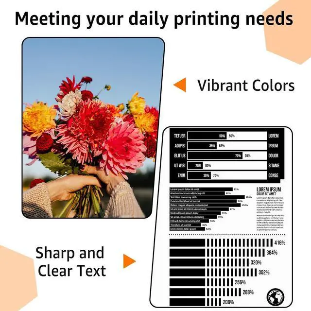Alt view image 5 of 7 - NineLeaf Remanufactured Ink Cartridge Compatible for Canon CL-241XL CL241XL PIXMA MG3620 MG3520 MG3220 MG2220 MG2120 MG3600 MX532 MX472 MX432 MX452 MX522 TS5120 MX392 Printer (Tri-Color,2 Pack)