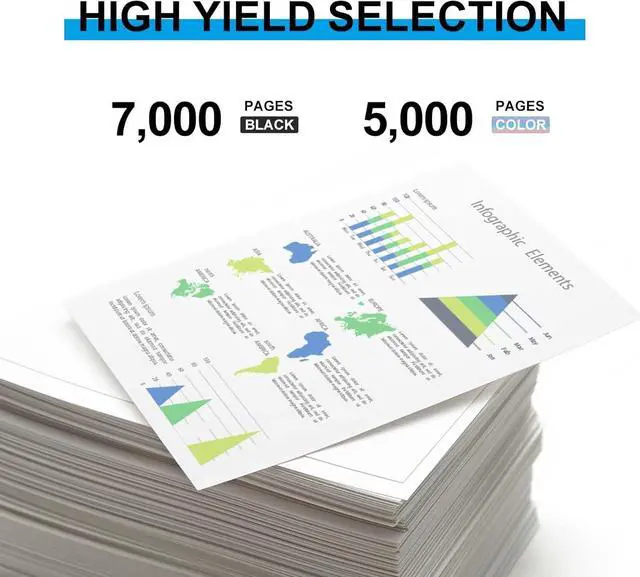 Alt view image 3 of 7 - Ennovor BUEGOO TK-5142 TK5142 Toner Cartridge Compatible with ECOSYS M6530cdn M6030cdn P6130cdn Printer | 4 Pack Black/Cyan/Magenta/Yellow