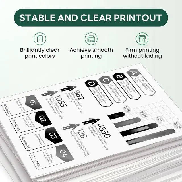 Alt view image 4 of 5 - 60F1H00 601H Remanufactured Toner Cartridge Replacement for Lexmark 601H 60F1H00 MX310DN MX410DE MX510DE MX511DE MX611DE Printer Ink Black 2 Pack [20,000 Pages]