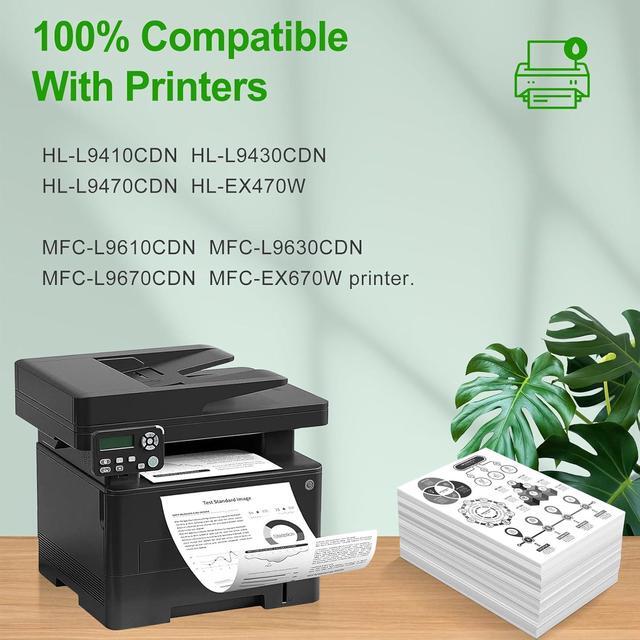 thumbnail image 2 of 75M10K0 75M10C0 75M10M0 75M10Y0 CS531 Toner Cartridge Compatible For Lexmark CS531dw CS632dwe CX532adwe CX635adwe Printers, 3,000 Pages Black 2,000 Pages Color One Set 2 of 12