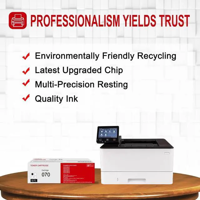 Alt view image 5 of 6 - 1 Pack 070 5639C001 Black Toner Cartridge 070 5639C001 Compatible 5639C001 Replacement for Canon imageClass MF467dw MF465dw MF463dw MF462dw MF461dw LBP247dw LBP246dw LBP244dw Printer