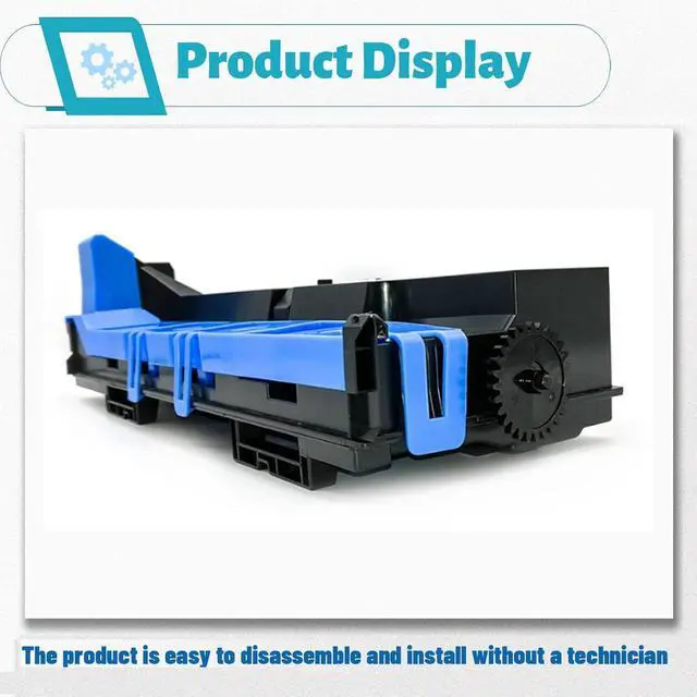 Alt view image 3 of 6 - WX-105 Waste Toner Box Replacement for Konica Minolta bizhub C227 C287 Printer (1Pack)