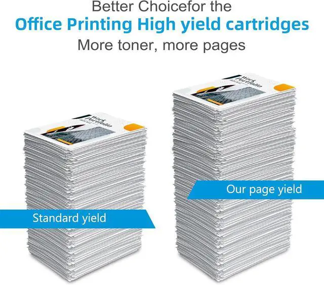 Alt view image 3 of 7 - 4-Pack(1BK+1C+1M+1Y) TN225 Toner Cartridge Replacement for Brother TN 225 TN-225 MFC-9130CW HL-3140CW HL-3170CDW HL-3180CDW MFC-9340CDW Printer