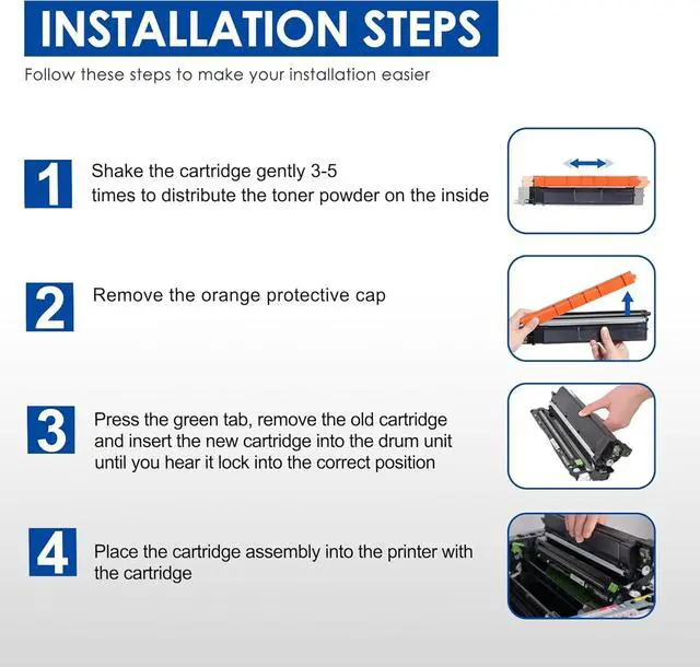 Alt view image 6 of 7 - TN229 TN-229XL MFC-L3780CDW Toner Cartridge: Replacement for Brother TN229C/M/Y TN 229 TN-229 TN229XL Toner to Work with HL-L3220CDW MFC-L3720CDW HL-L3280CDW Printer, 3 Pack